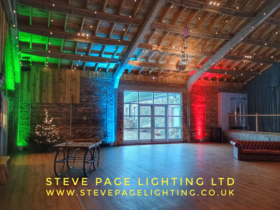 Rossie On The Earn wedding fairylight hire